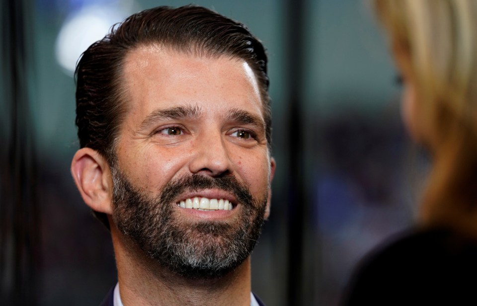  Trump Jr is outspoken on social media