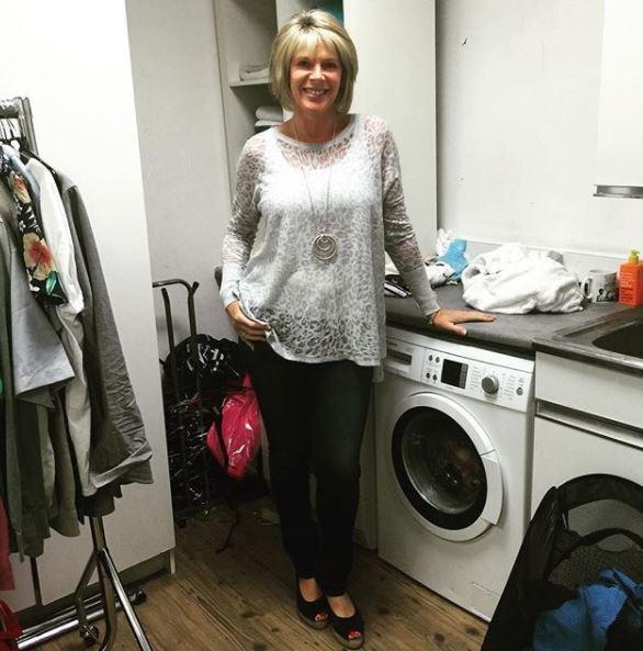 The home features a large laundry room