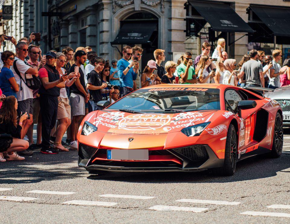 There was no shortage of Lamborghini supercars entered this year