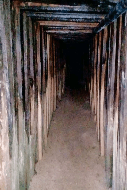  A 600ft-long tunnel linking a KFC kitchen in Arizona, USA and a bedroom in Mexico has been discovered