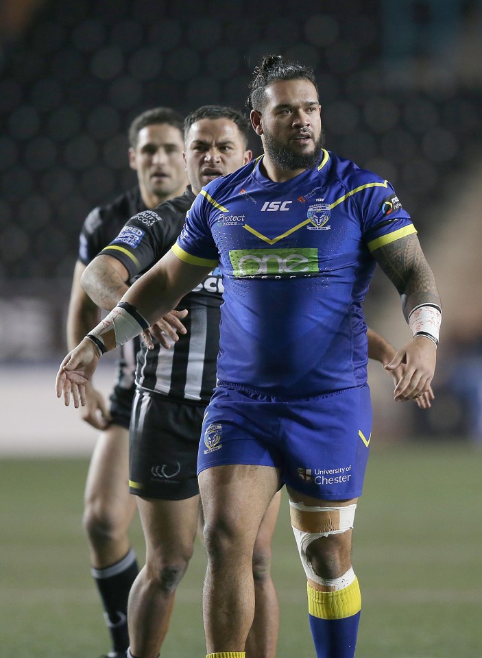 Ben Murdoch-Masila’s try for Warrington was not enough