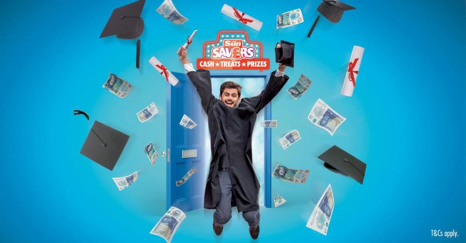  You could win your tuition fees with Sun Savers