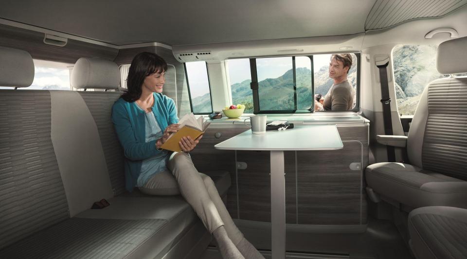 Yes folks, this is a four-berth camper, not a small apartment