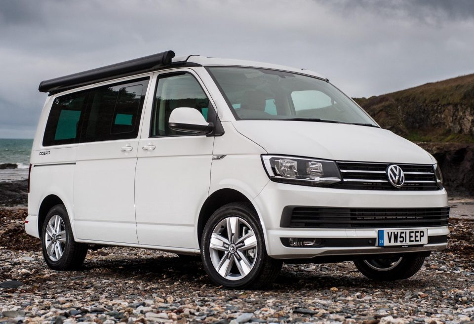 Forget your smelly tent (especially if you've become middle class) - the VW California is how you should roll...and rock