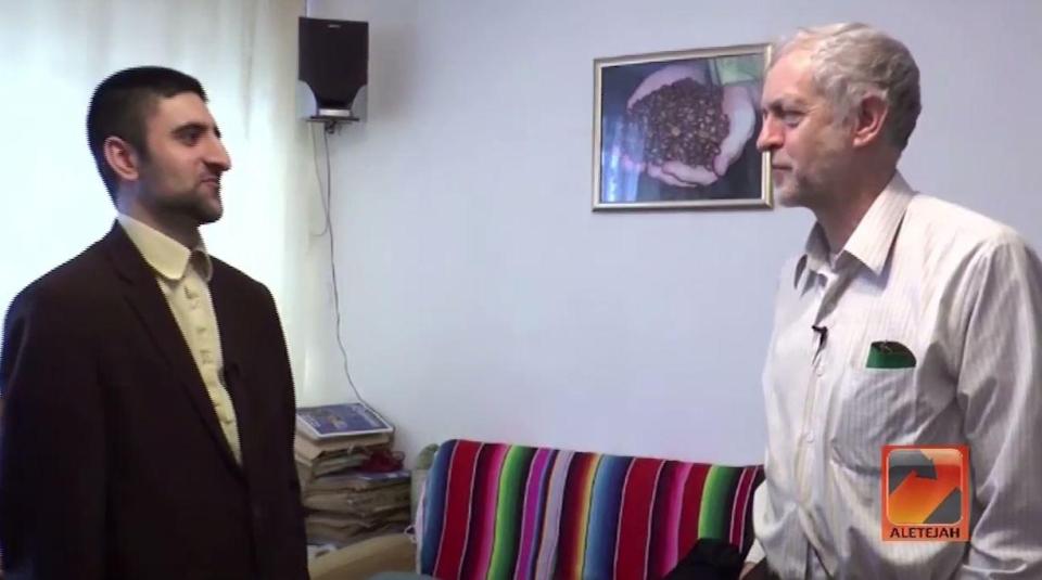  Jeremy Corbyn was interviewed on Iraqi TV four years ago when he made comments about Israel's foundation