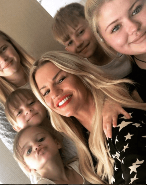  Kerry Katona's daughter Heidi (bottom left) is auditioning for The Voice