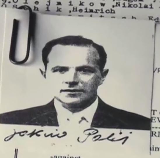  A US immigration file on Jakiw Palij who fibbed to the US authorities about working as a farm and factory worker during the war