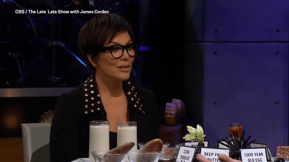 Kris Jenner quizzed James on why Kanye hadn't been on the popular segment 