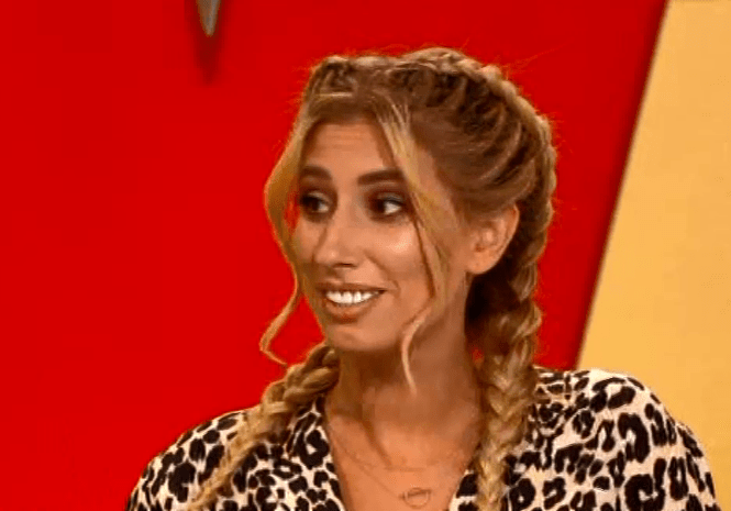  Stacey Solomon shared a picture of her boyfriends underpants