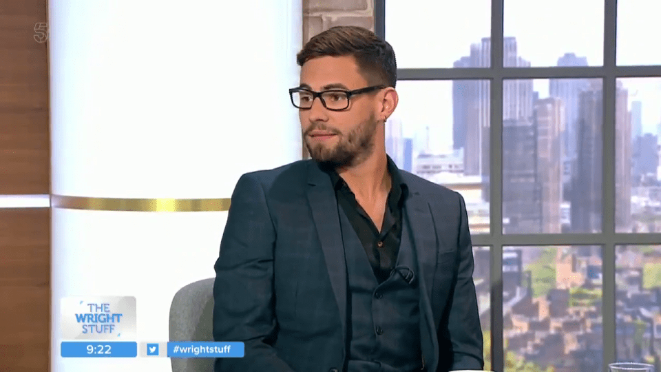  Andrew Brady refused to say whether he's back together with Caroline Flack