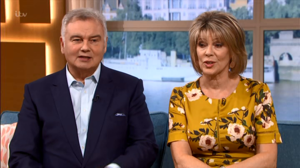  Ruth Langsford and Eamonn Holmes made the annoucement