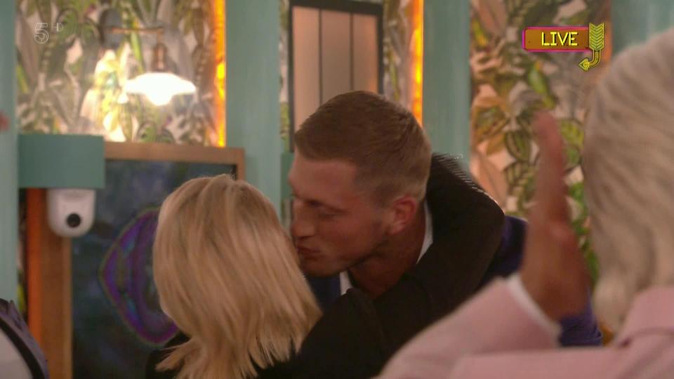  Dan Osborne and Gabby Allen were reunited for the first time in the Celebrity Big Brother house following those 'cheat claims'