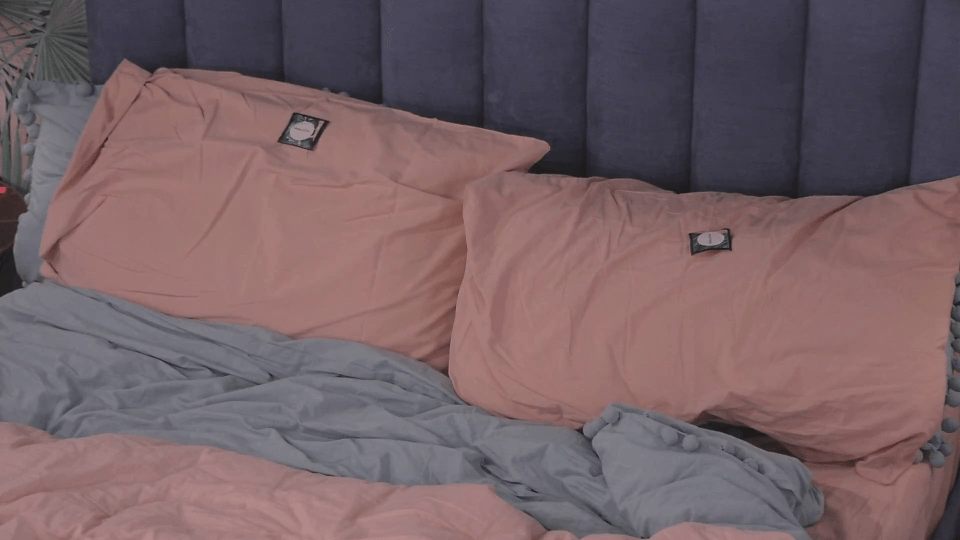  They were given condoms as they went to share a bed in tonight's episode