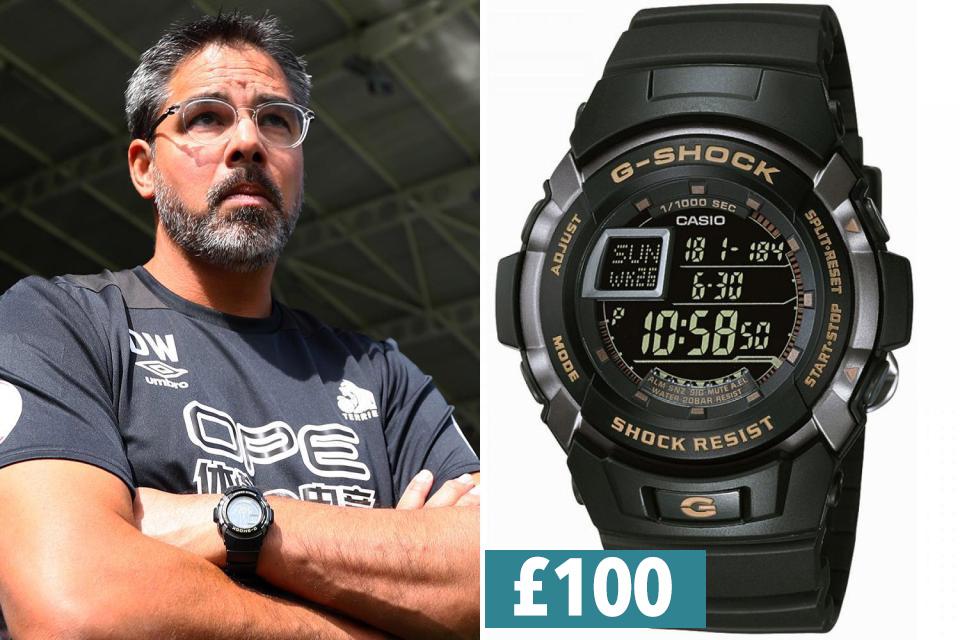  David Wagner's watch was the least expensive on show this weekend