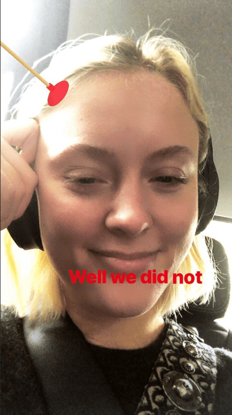  Zara Larsson was forced to deny she shared a clip of herself having sex with boyfriend Brian Whittaker on Instagram today