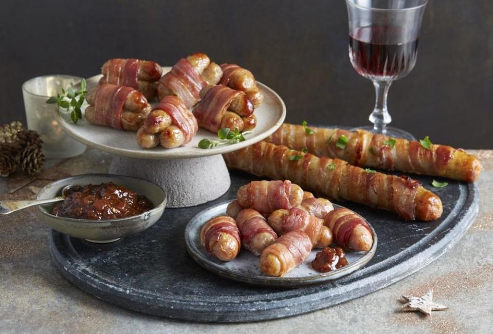  The foot long pig in blanket comes in a pack of two and costs £2.99