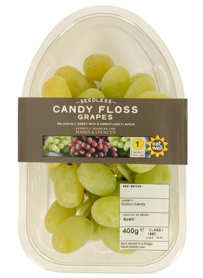  M&S is bringing back the candyfloss flavoured grapes