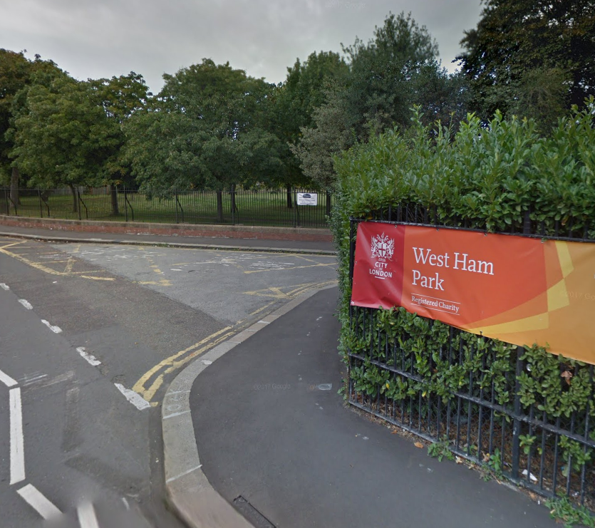 A teenage girl was raped at West Ham Park in East London