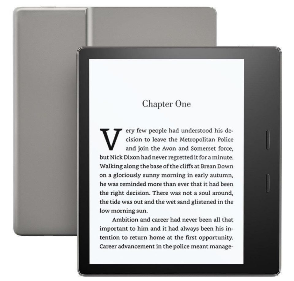  The Kindle Oasis is waterproof