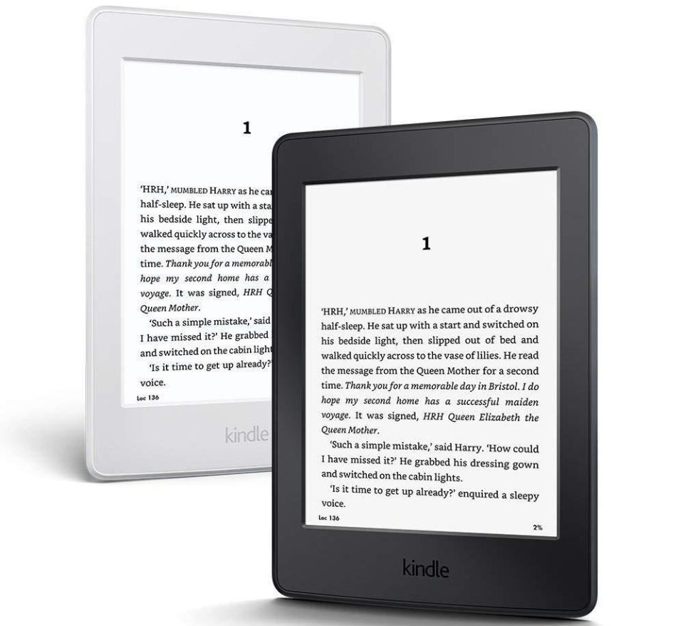  The Paperwhite is closer to reading a real book than a standard e-reader