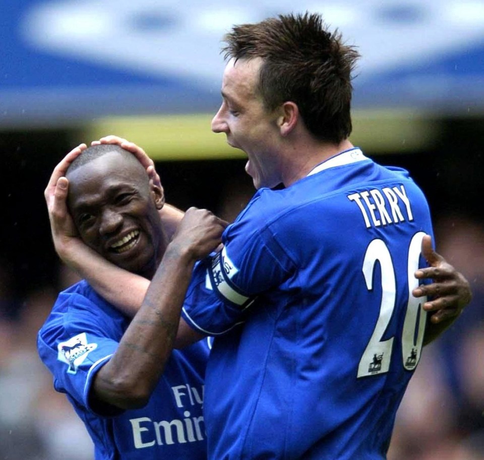 Makelele won two Premier League titles in the space of three seasons at Chelsea