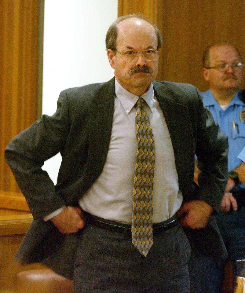  Dennis Rader, 73, appearing in court for sentencing after his brutal crimes