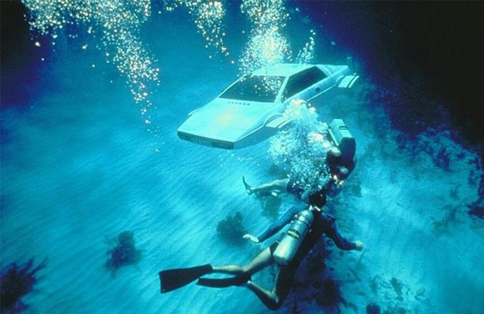 The Spy Who Loved Me featured an innovative underwater sports car