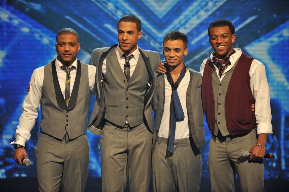 JLS shot to fame in 2008 on the X Factor