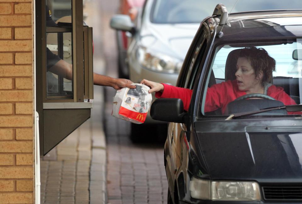  One in three Brits have had an accident whilst in a drive-through