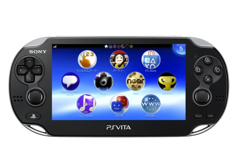  The PS Vita was a small handheld console with a 5-inch screen