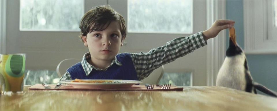  Rhys played Sam in memorable penguin ad