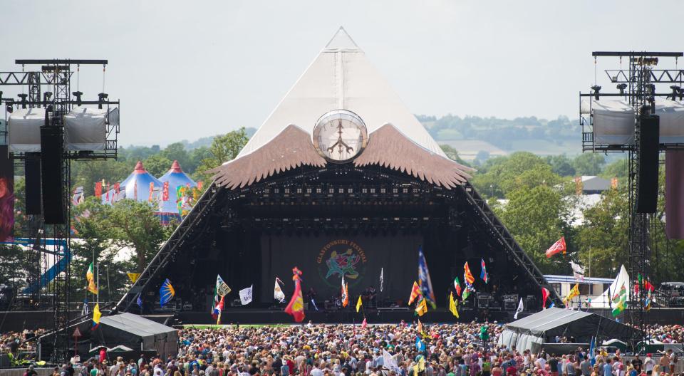  Kylie Minogue will perform on the iconic Pyramid stage during the Legends slot