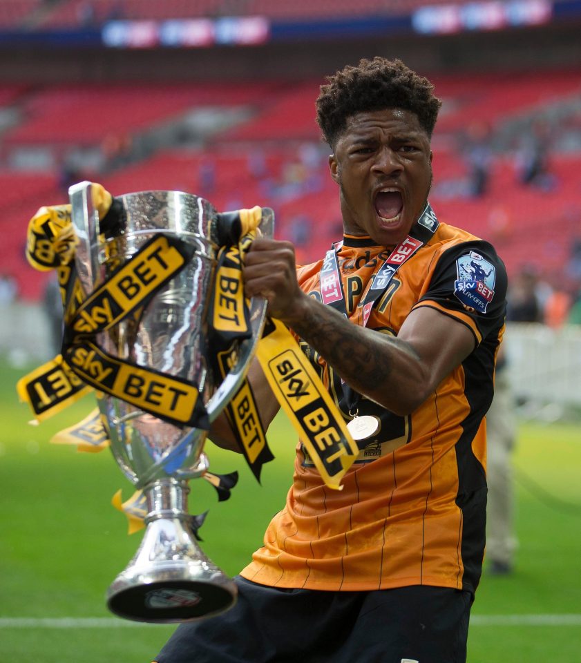  Akpom's most successful loan spell saw him win the play-offs with Hull City