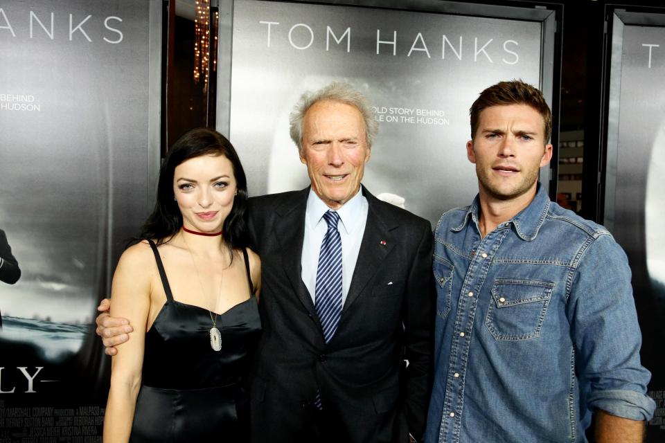  Francesca, with her movie legend dad, Clint, and brother, Scott has followed her father into the movie business