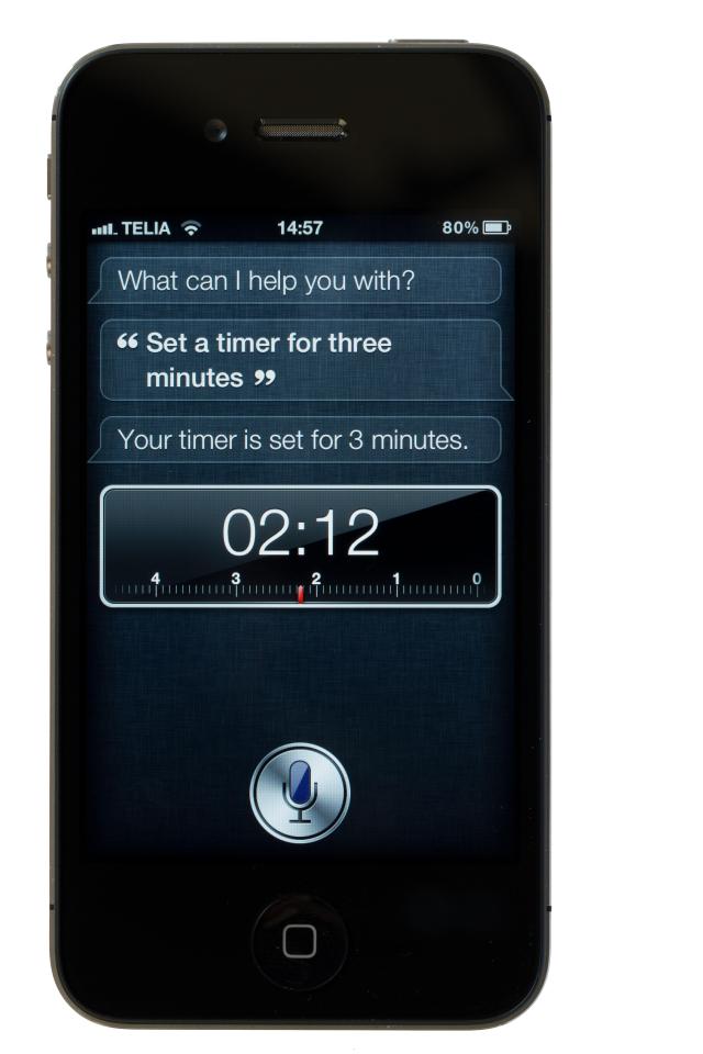  Apple's iPhone 4S was the first model with the Siri virtual helper