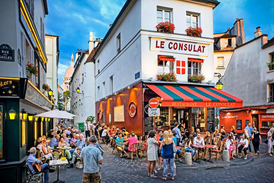  There's plenty of sweet treats on the cobbled streets of Montmartre