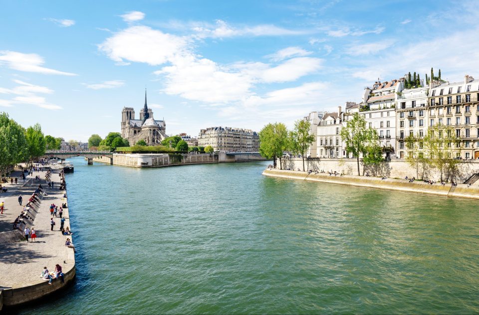  A boat cruise along the River Seine takes you pastt sights such as the dizzying Louvre