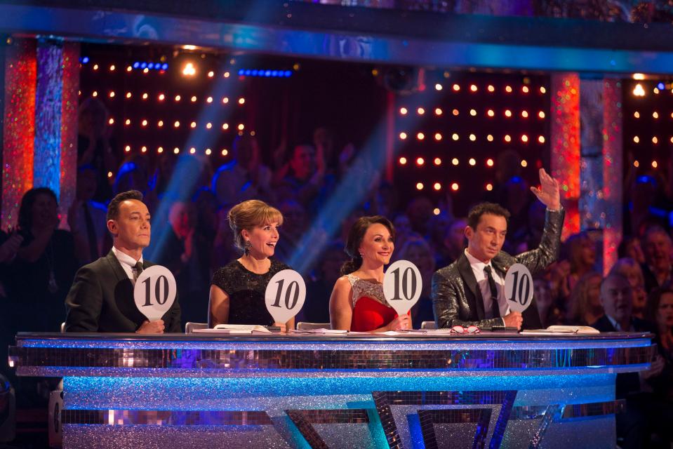  Bruno is judge alongside Craig Revel-Horwood, Darcey Bussell and Shirley Ballas