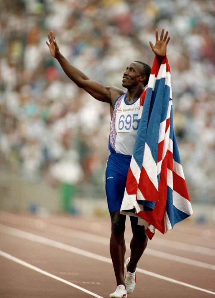  Linford Christie won gold in 1992