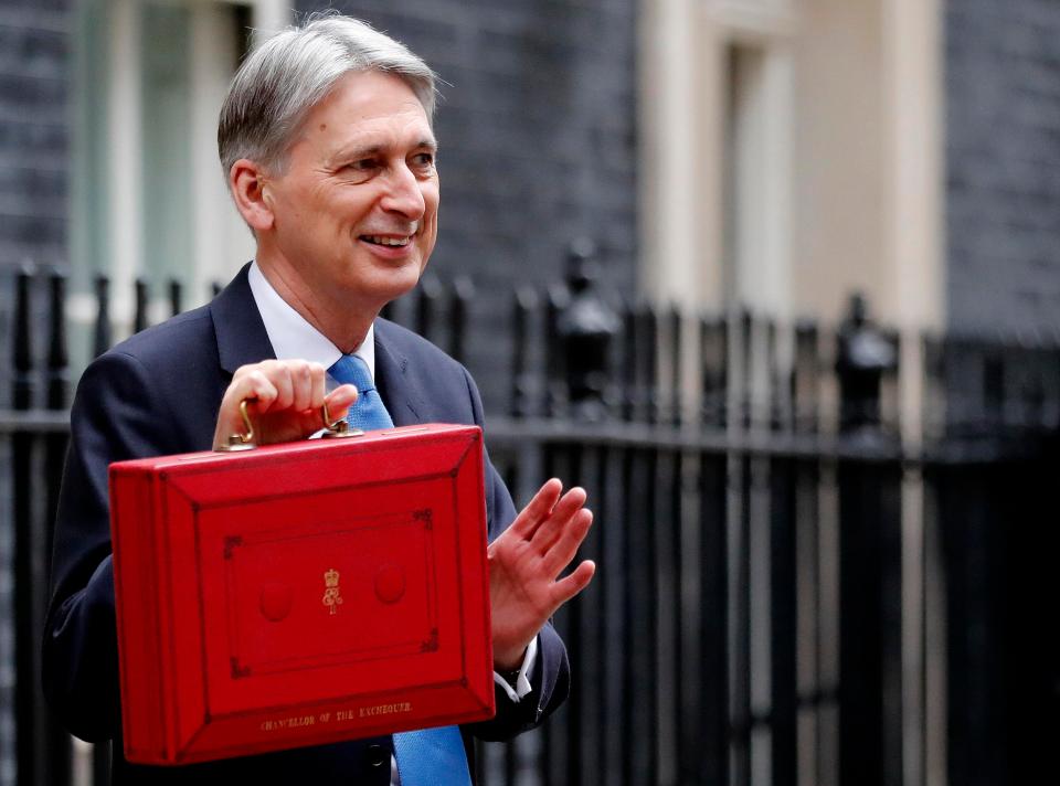  Philip Hammond delivered the Budget in 2018