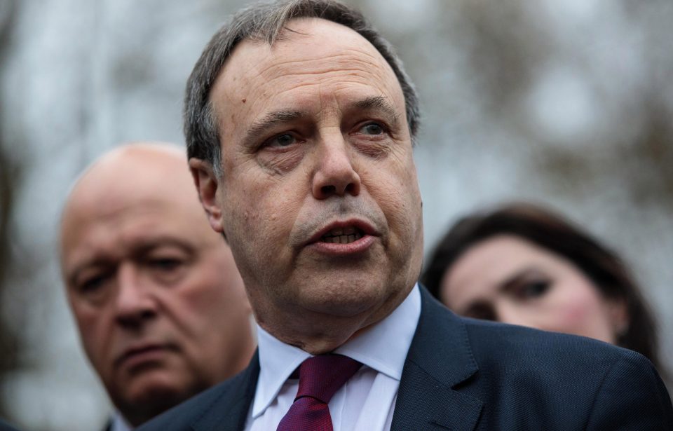  Dodds has criticised the plans of Michel Barnier claiming that his ideas still result in a boarder on the Irish Sea