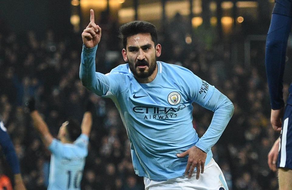  Ilkay Gundogan moved to the Etihad from Borussia Dortmund two years ago