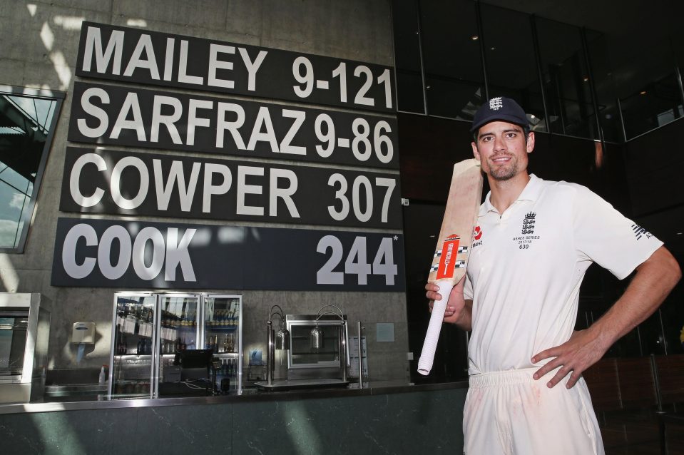  Alastair Cook will retire as one of England's all-time best-ever