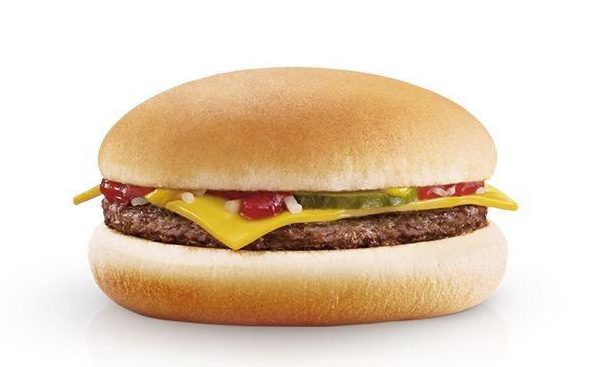  Turns out that a McDonalds cheeseburger isn't nearly as calorific as we thought it'd be