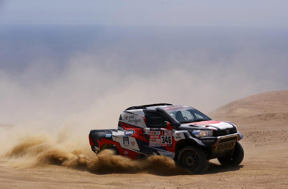  Andre Villas Boas racing in the Dakar Rally