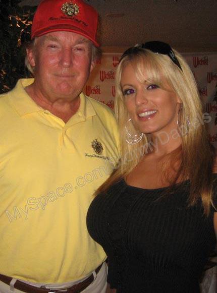  Daniels and Trump had an affair after they met at a golf tournament