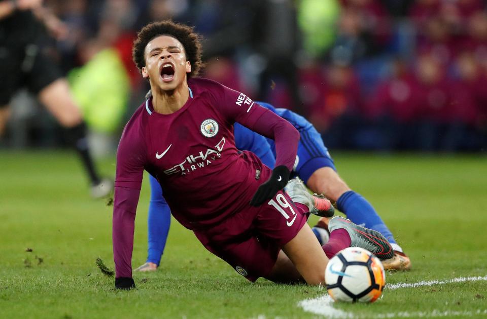  The tackle on Sane prompted the German FA to troll Cardiff City on Twitter