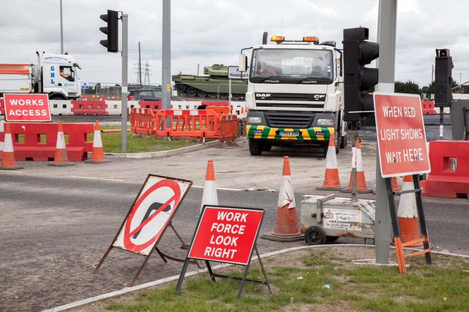 Councils are now able to charge firms up to £2,500 a day for carrying out roadworks during peak times