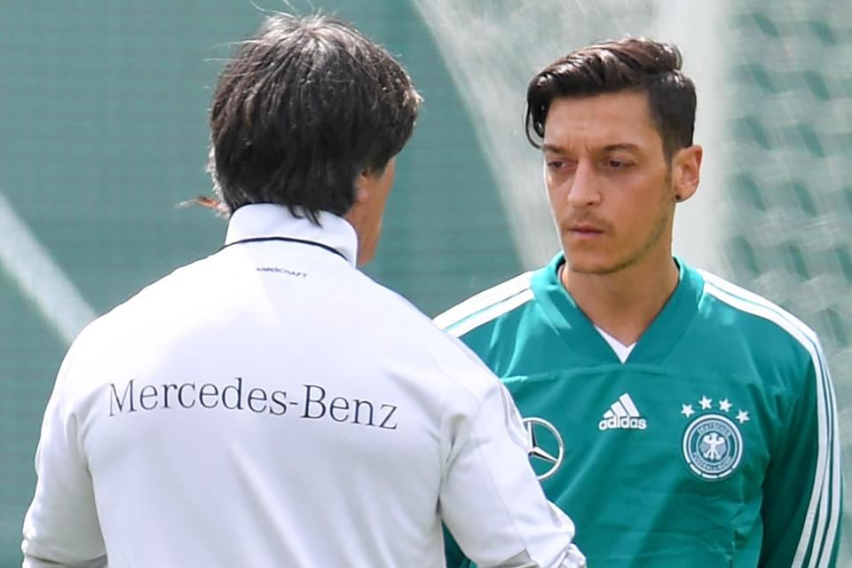  Mesut Ozil has not spoken to Joachim Low