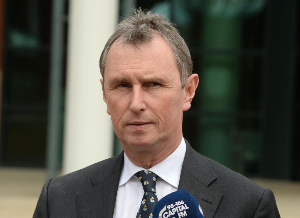  Tory MP Nigel Evans took a similar stance to Iain Duncan Smith, claiming the TUC chief lectures others on their behaviour but has 'her snout firmly in the trough'